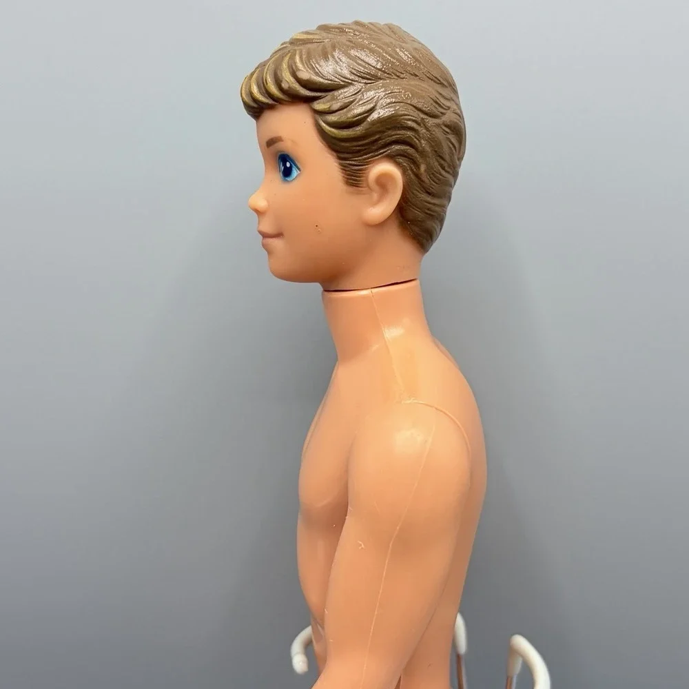 Barbie Ken Kevin Skipper Boyfriend Brunette Retired Doll For OOAK Or Play